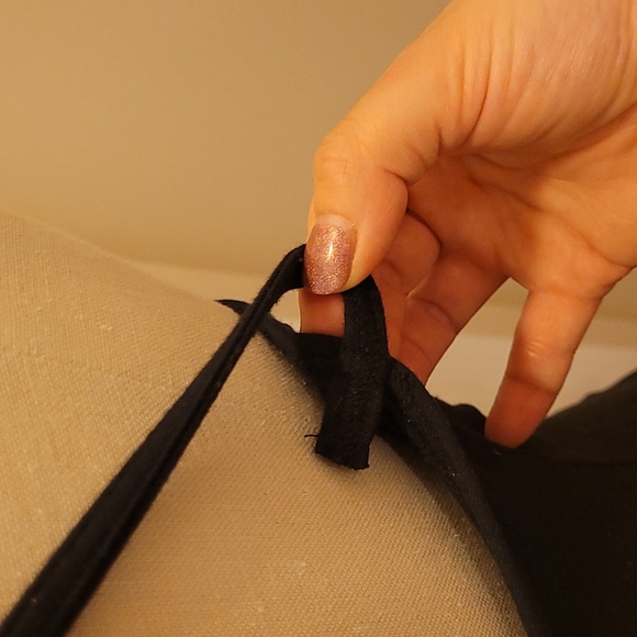 Kollontaï Strappy Grey/Black Tunic - XL - Picture 5 of 7